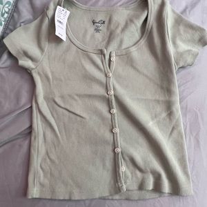 Brandy Melville Button Top